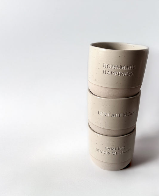 KERAMIKTASSEN - 3er Bundle